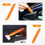 5 Pcs Car Door Clip Panel Kits Yellow