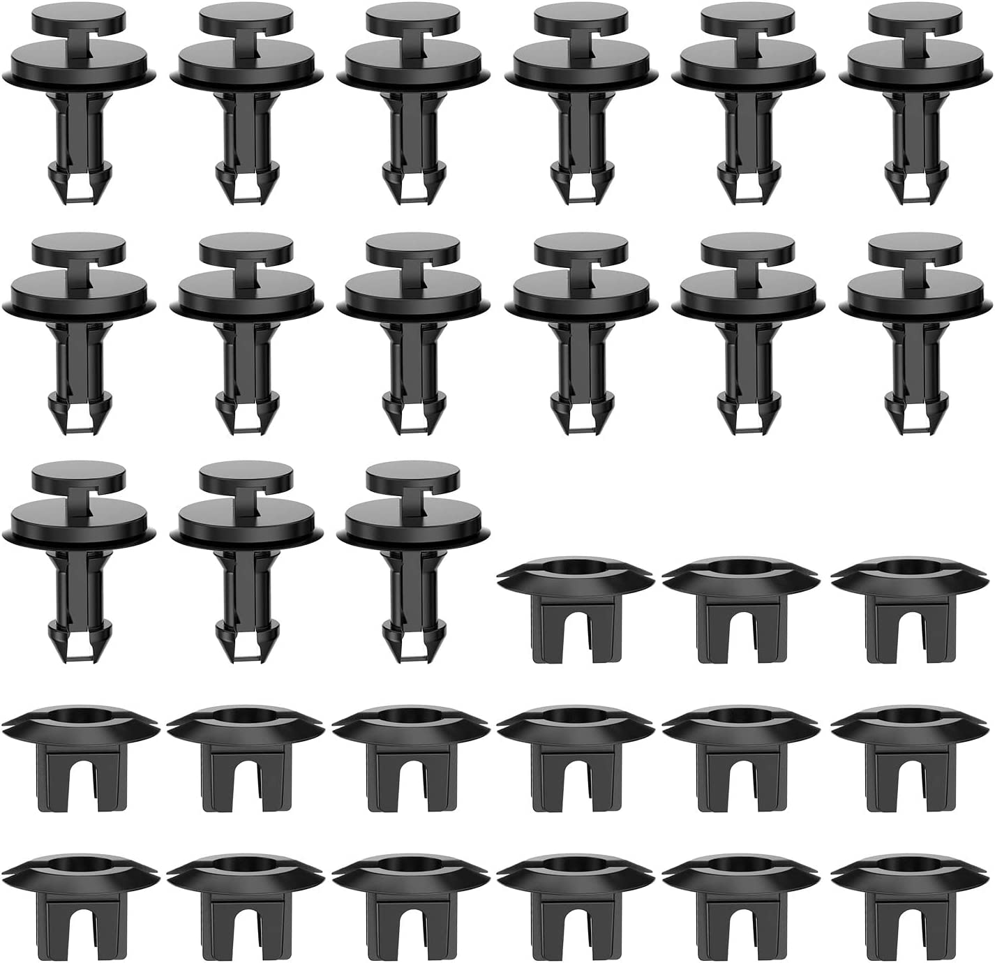 30 Pcs Front Air Deflector Retainers Clips For Cadillac Escalade Chevrolet Avalanche Colorado GMC C3500 OEM: #GM 15733971,15733970
