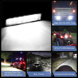 2 Pcs 18W Spot Fog Led Work Lights