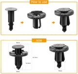 40 Pcs Bumper & Radiator Support Clip