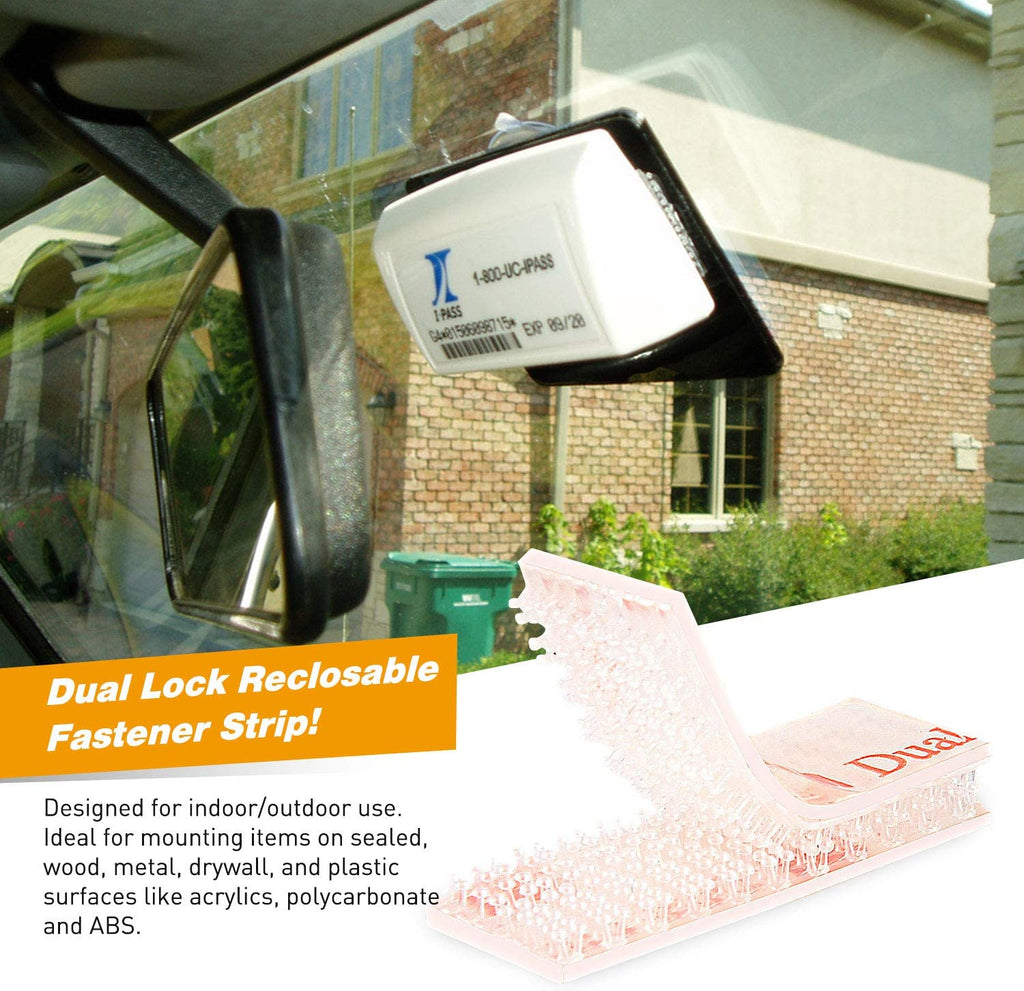 2 Sets EZ Pass Mounting Kit with Alcohol Prep Pad gooacc