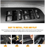 Car Power Window Panel Master Console Control Switch for 1998-2005 VW Golf Jetta Passat