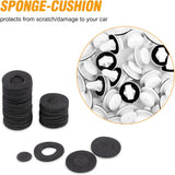 50 Pcs Car Door Trim Panel Retainer Clips Bumper Fastener Rivet Clips for Mazda G18K-51-SJ3 G18K51SJ3 Mazda 2, 3, 5, 6, CX-7, CX-9, MPV, MX-5 Miata, Protege RX-8 with Seal Ring