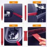 8 Pcs Auto Trim Removal Tool Kit Red