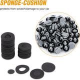 50 Pcs Car Stone Guard Moulding Clips For Mazda KD53-51-SJ3A CX-5 with Seal Ring