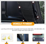 50 Pcs Lower Door Sill Moulding Clip For Land Rover Freelander LR3 LR4 Range Rover Sport DYC101420 White Yellow Nylon