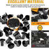 40 Pcs Fender Liner Black Nylon Retainer Clips For Lexus Scion Toyota 4Runner Avalon Camry, OEM: #90189-06065, 96706W100, 90189A0002