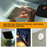 2 Sets EZ Pass Mounting Kit with Alcohol Prep Pad