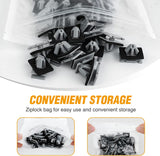 50 Pcs Wheel Flair Mounting Clip For Buick Cadillac Chevrolet GMC Jeep Pontiac Montana Saturn Chrysler GM 68172491AA 68364723AA 68271803AA 68395627AA