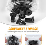 50 Pcs Fender Liner Screw Grommet Replacement for Toyota Mirai Sequoia Sienna Tacoma Tundra Fender Liner Nylon Retainer Clips OEM: #90189-06214