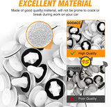 50 Pcs Car Door Trim Panel Retainer Clips Bumper Fastener Rivet Clips for Mazda G18K-51-SJ3 G18K51SJ3 Mazda 2, 3, 5, 6, CX-7, CX-9, MPV, MX-5 Miata, Protege RX-8 with Seal Ring