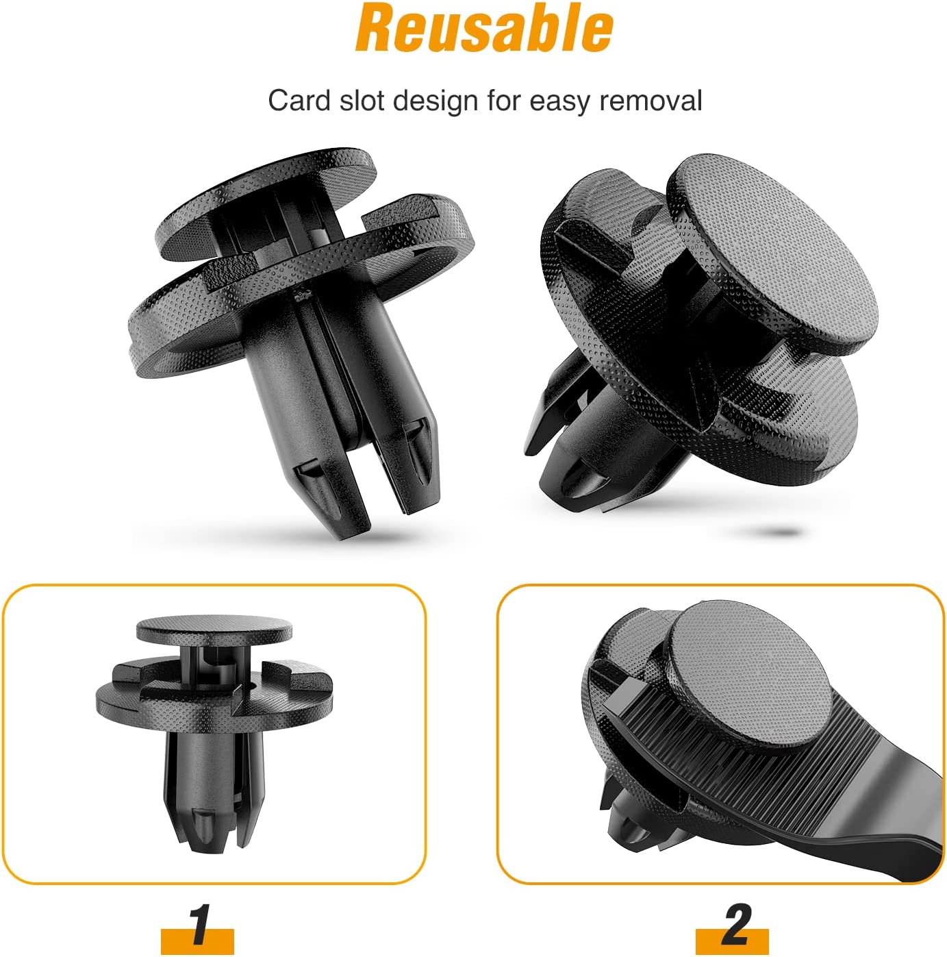 Amazon Auto Parts Canada 50-Pack Bumper & Splash Shield Clips For Nissan & Infiniti – Push Rivet Fasteners Push Clips Amazon Auto Parts Canada 50-Pack Bumper & Splash Shield Clips For Nissan & Infiniti – Push Rivet Fasteners Push Clips