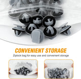 50 Pcs Car Stone Guard Moulding Clips For Mazda KD53-51-SJ3A CX-5 with Seal Ring