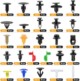 A-Premium 260-Piece Car Retainer Clip Kit For Toyota Avalon 2005-2012 - 26 Types, With Removal Tool