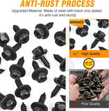 25 Pcs Front Fender Liner Screws Bumper Cover Splash Shield Mud Guard Screw Replacement for Toyota Avalon Camry Corolla Scion Lexus, OEM:#90159-60498