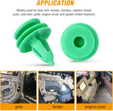 100 Pcs Door Panel Retainer Clips Replacement for Jeep Grand Cherokee Chrysler Cirrus Voyager Dodge Grand Caravan Stratus, OEM: # 6503204