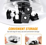 20 Pcs A-Pillar Trim Hardware Windshield Moulding Retaining Clips For Ford Explorer 2011-2019 OEM:#BB5Z-78519R44-A BB5Z78519R44A