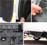 400 Pcs Universal Plastic Fender Clips For GM Ford Chrysler Toyota Honda with 6 Size Auto Body Retainer Retaining Clips