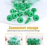 100 Pcs Door Panel Retainer Clips Replacement for Jeep Grand Cherokee Chrysler Cirrus Voyager Dodge Grand Caravan Stratus, OEM: # 6503204