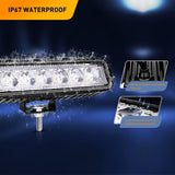 2 Pcs 18W Spot Fog Led Work Lights