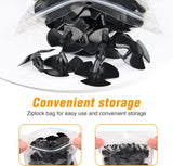 50 Pcs Hood Insulation Retainer Clips for Grand Cherokee Dodge Ram Chrysler PT Cruiser Plymouth Laser Neon, OEM:#4878883AA