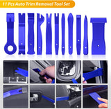 200 Pcs Trim Removal Tool Auto Push Pin Bumper Retainer Clip Set Blue