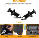 70 Pcs Engine Under Cover Splash Shield Guard Body Bolts Bumper Fender Liner Push Retainer Clips