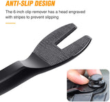Door Panel/Upholstery Remover Ergonomic Stainless Steel Fastener Remover