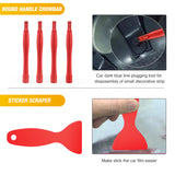 GOOACC 102Pcs Trim Removal Tool, Auto Terminal Removal Tool, Auto Clip Pliers Stereo Removal Tools, Car Upholstery Repair Removal Kit,Precision Hook and Pick Set, Round Handle Crowbar