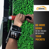 Magnetic Wristband with 15 Strong Magnets