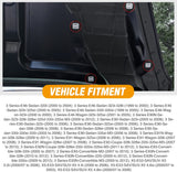 50 pcs Door Lateral Trim Grommet with Metal Insert 07149158194 51418215806 Compatible with BMW E46 E90 E91 E92 320i 323i 325i 328i 330i M3 X5 E53 07149158194 51418215806