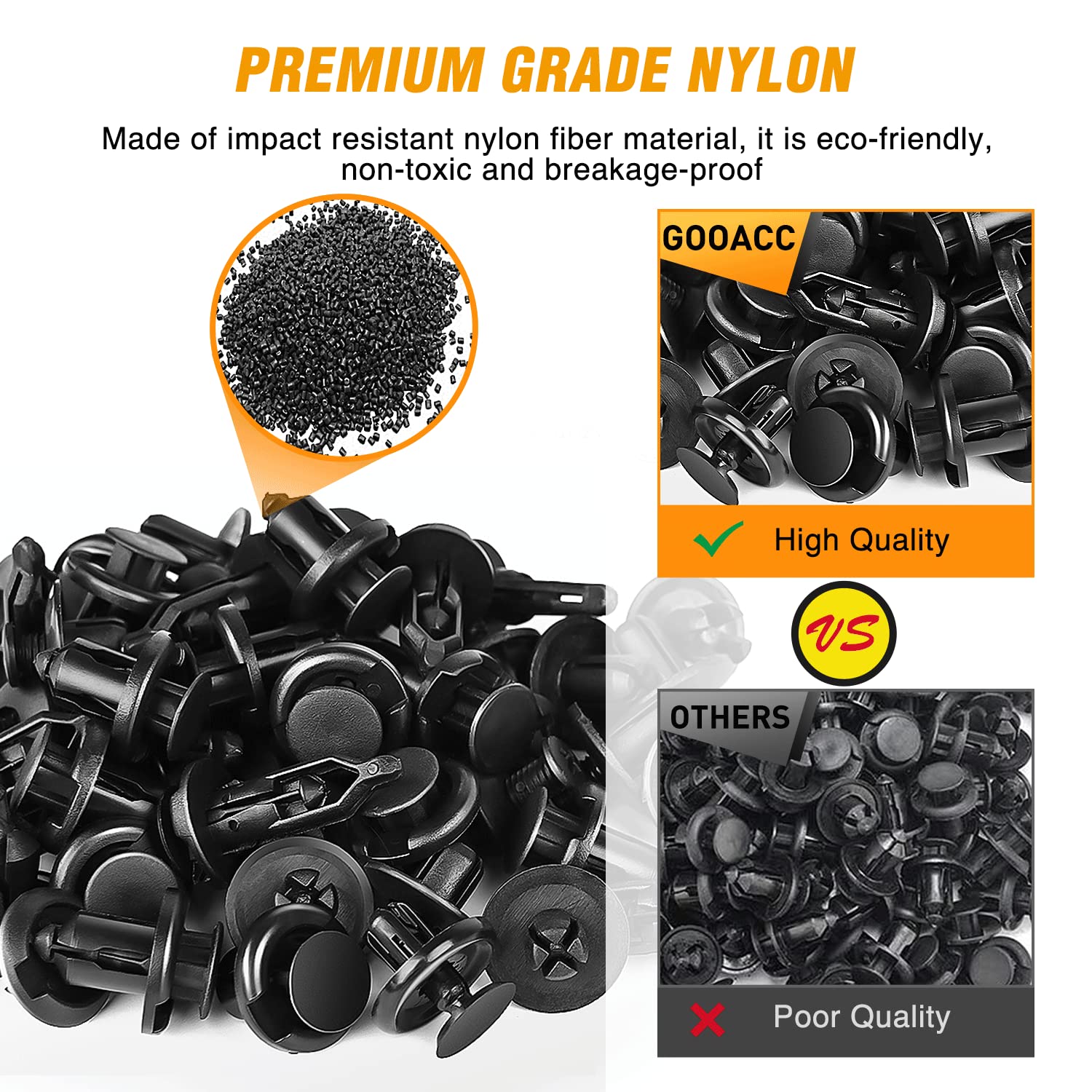 Rivet clips clearance