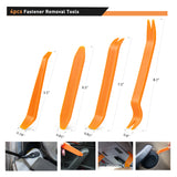 480 Pcs Bumper Retainer Clips with Fastener Remover Car Plastic Rivets Push Retainer Kit -Door Trim Panel Clips for Toyota GM Ford Honda Acura Chrysler