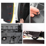 120 Pcs Car Retainer Retaining 6.3mm 8mm 9mm 10mm Expansion Screws Replacement Kit Bumper Push Rivet Clips