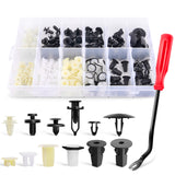 166 Pcs Car Retainer Retaining Clips & Screw Grommets For GM Toyota Honda Nissan Mazda
