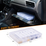 166 Pcs Car Retainer Retaining Clips & Screw Grommets For GM Toyota Honda Nissan Mazda