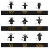 190 Pcs Car Retainer Retaining Clips For Toyota, Honda, Nissan, Mazda