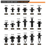 190 Pcs Car Retainer Retaining Clips For Toyota, Honda, Nissan, Mazda