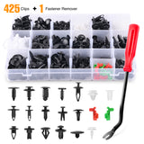 425 Pcs Car Body Retainer Retaining Clips Set For GM Ford Toyota Honda Chrysler