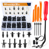 380 Pcs Car Automotive Push Pin Rivet with Fastener Remover Trim Clips