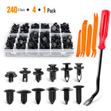240 Pcs Bumper Retainer Retaining Clips For GM Ford Toyota Honda Chrysler